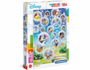 Puzzle 104 elementy Super Kolor Disney Classic
