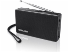 Radio Muse Muse M-030R Black, 2pásmové přenosné rádio