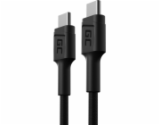 Green Cell KABGC31 USB kabel USB 2.0 0,3 m USB C Černá