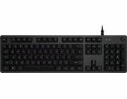 Logitech G512 Carbon RGB Mechanical Gaming Keyboard, GX Blue (Clicky) - CARBON - US INT L - INTNL