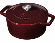 BerlingerHaus pekáč litinový 24cm BH-6497 Burgundy Line