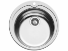 Pyramis Kiba 1B steel sink 100053701 smooth polished 1 bo...