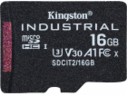 Kingston Industrial 16GB microSDHC, paměťová karta
