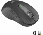 Logitech myš Signature M650 Large/optická/bezdrátová/400-2000dpi/5 tlačítek/logitech bolt/grafitová/pro leváky