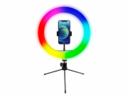 Powerton Kruhové světlo 10"RGB 