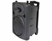 QTX QR10PA, mobilní 10" zvukový systém USB/SD//VHF, 150W