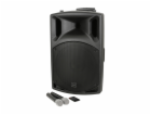 QTX QX-15 PLUS mobilní 15" zvukový systém MP3/BT/FM/2x UHF