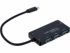 Akyga AK-AD-52 interface hub USB 3.2 Gen 2 (3.1 Gen 2) Ty...