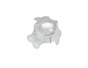 Accessory roh ocelový kulatý 64mm, 3 ramenný