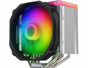 SILENTIUMPC FORTIS 5 ARGB SPC308 CPU cooling PC Fan Radiator 14 cm LED Black  Silver