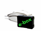 E-Blue Myš MOOD, stříbrná,e-box