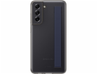 Samsung Poloprůhledný zadní kryt s poutkem S21 FE Dark Gray