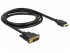 Delock - Kabel adaptéru - DVI-D s piny (male) do HDMI s p...