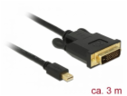 Delock - Kabel adaptéru - jeden spoj - Mini DisplayPort (...