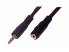 Kabel CABLEXPERT prodlouž jack 3,5mm M/F, 3m audio
