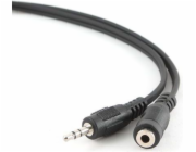 Kabel CABLEXPERT prodlouž jack 3,5mm M/F, 3m audio