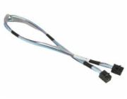 SUPERMICRO Internal Mini-SAS HD (SFF-8643) to Mini-SAS HD 50cm,30AWG,12Gb/s