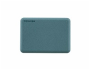 Toshiba CANVIO ADVANCE 1TB, HDTCA10EG3AA TOSHIBA HDD CANVIO ADVANCE (NEW) 1TB, 2,5", USB 3.2 Gen 1, zelená / green