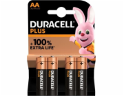 1x4 Duracell Plus Mignon MN1500 AA LR6 1,5V
