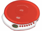 Trevi CD přehrávač CD přehrávač, CD-RW, MP3, červený (CMP...