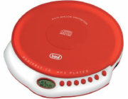 Trevi CD přehrávač CD přehrávač, CD-RW, MP3, červený (CMP498)