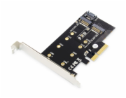 Digitus PCIe 3.0 x4 - M.2 PCIe + M.2 SATA (DS-33170) kontroler