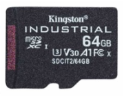 Kingston Industrial 64GB microSDHC, paměťová karta