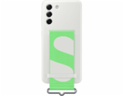 SAMSUNG Silikonový kryt s popruhem, pouzdro na mobil