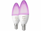 Philips Hue LED Lampe E14 2er Set 5,3W 320lm White Color ...