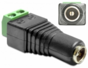 Delock AV adaptér Terminal Block černý (65421)
