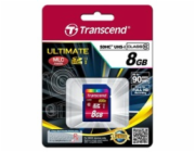 Transcend 8GB SDHC (Class 10) UHS-I 600x (Ultimate) MLC paměťová karta
