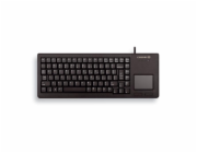 Klávesnice Cherry G84-5500LUMEU-0, USB, světle šedá, touchpad, EN