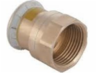 Geberit Mapress 15mm x RP1/2inch Měděný adaptér