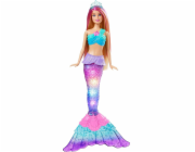 Mattel Barbie Malibu Zauberlicht Meerjungfrau mit Leuchtfunktion