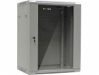 Závěsná skříň NetRack 19, 15U/600x450mm, prosklená dvířka...