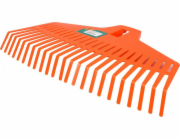 Hrábě vějířovité 430 mm plast 23 zubů TOYA