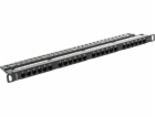 Lanberg PPU5-0024-B patch panel 0.5U
