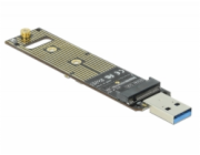 Delock - Řadič úložiště - M.2 - M.2 NVMe Card - USB 3.1 (Gen 2)