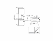 Whirlpool AMW 730 WH vestavná mikrovlnná trouba