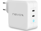 Nevox 100W DUAL USB-C Power Delivery, nabíječka