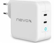 Nevox 100W DUAL USB-C Power Delivery, nabíječka