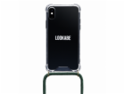 Náhrdelník Lookabe iPhone X/Xs zlato zelená loo013