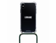 Náhrdelník Lookabe iPhone X/Xs zlato zelená loo013