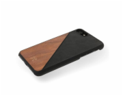Woodcessories EcoSplit Dřevěný+Kůže iPhone 7+ / 8+ Ořech/černý eco249