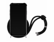 Lookabe Necklace Snake Edition iPhone Xr stříbrná černá loo024