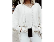 Lookabe Necklace Snake Edition iPhone Xr stříbrný had loo019
