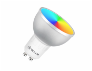 Tellur WiFi LED chytrá žárovka GU10, 5W, bílá/teplá/RGB, stmívač