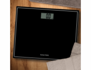 Salter 9207 BK3R Kompaktní skleněná elektronická koupelnová váha - černá