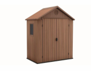 Zahradní domek Keter Darwin 6 x 4 hnědý, s podlahou