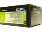 Lexmark 80C2SC0 azurová